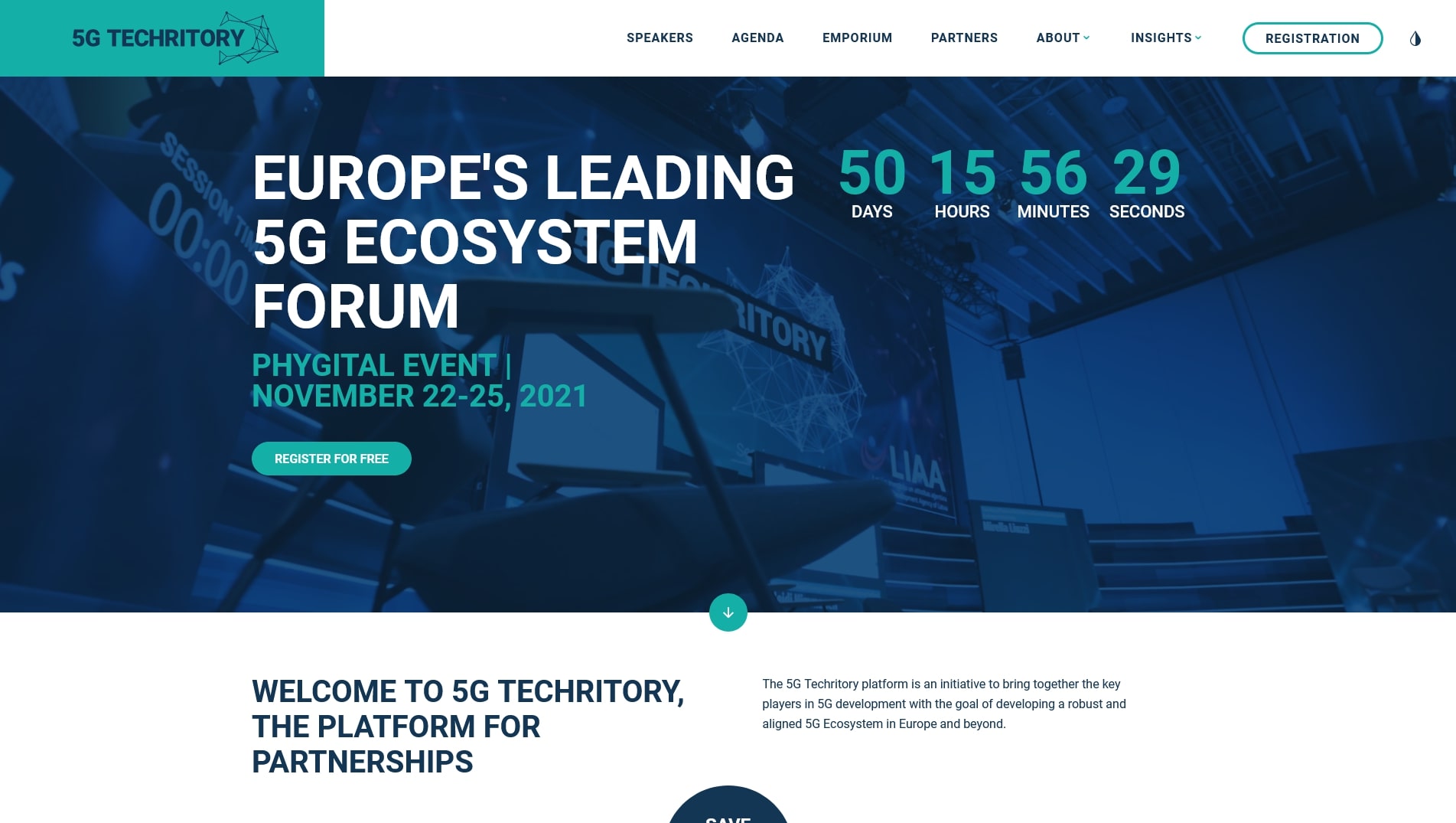 5G TECHRITORY website screenshot