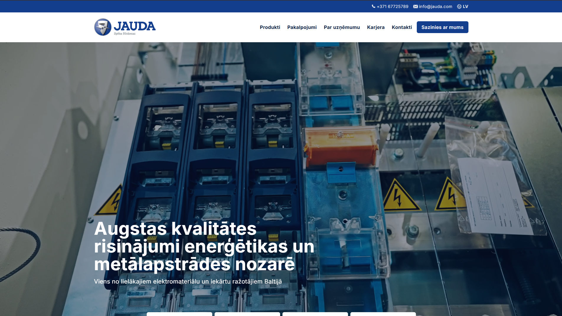 Jauda website screenshot